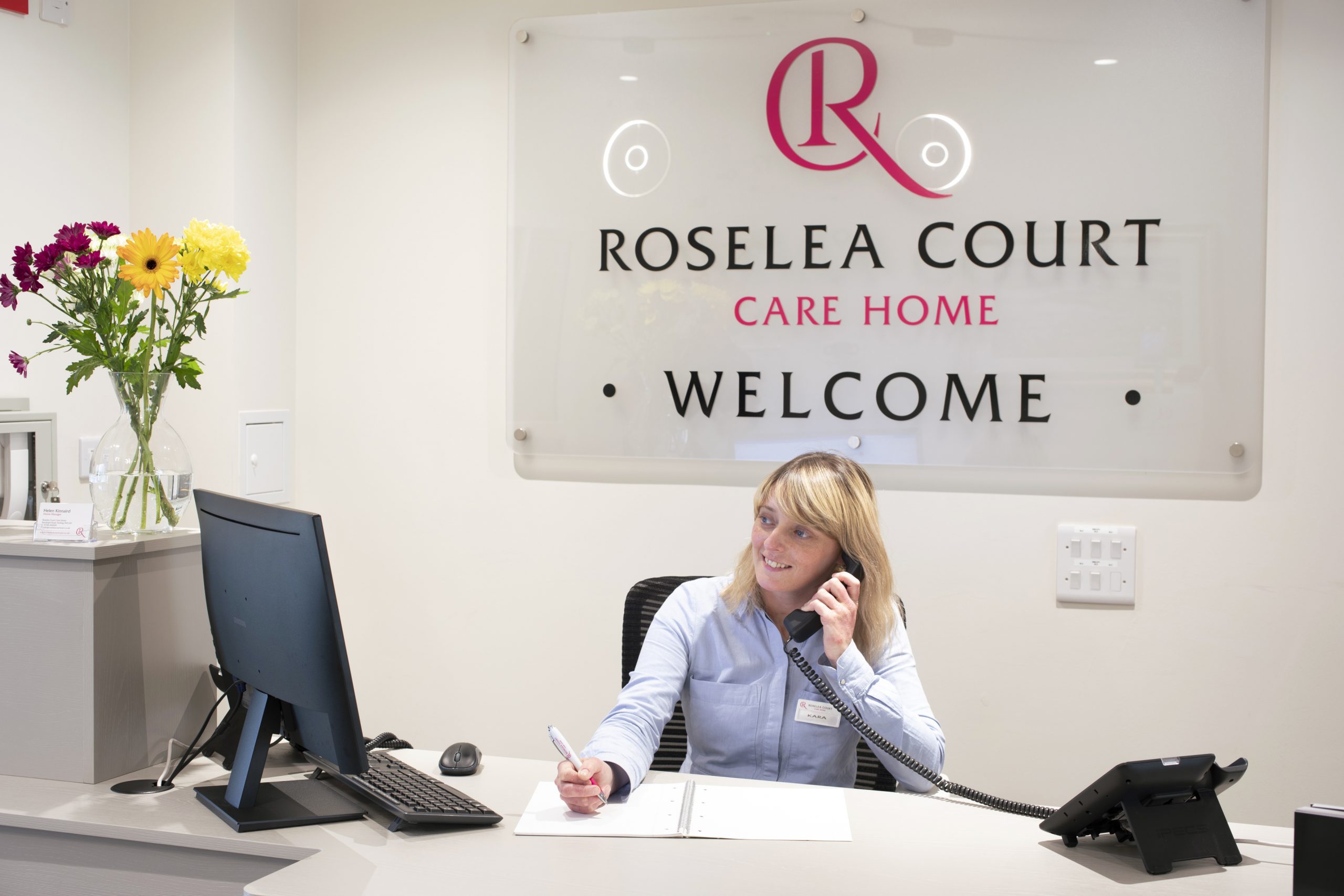 Roselea Court Care Home Reception