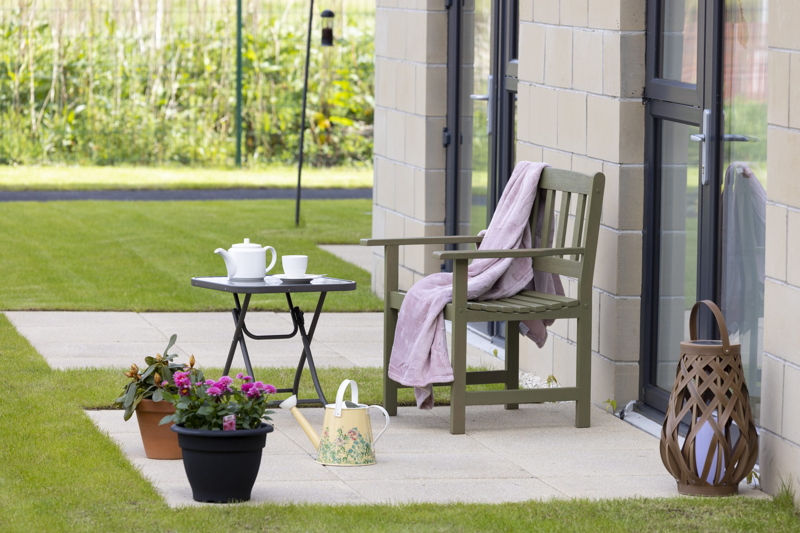 Patio Area Outside Ground Floor Bedroom