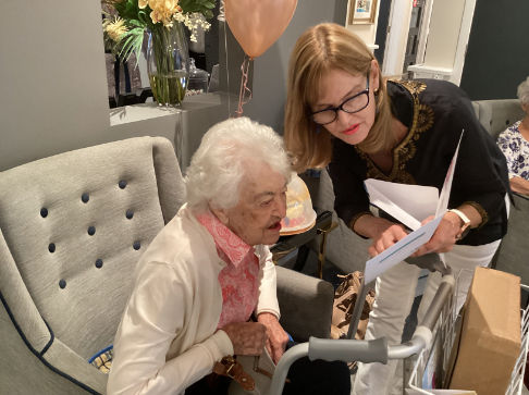 100th birthday celebrations at Roselea Court Care Home