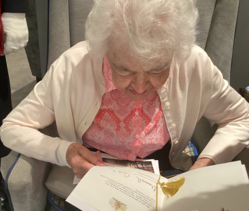 100th birthday celebrations at Roselea Court Care Home