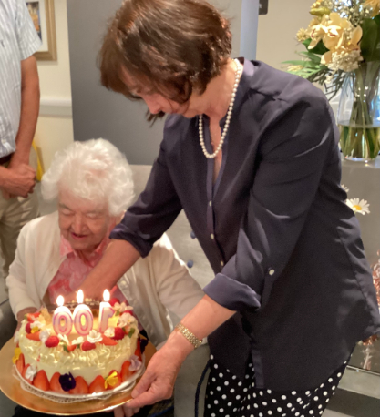 100th birthday celebrations at Roselea Court Care Home