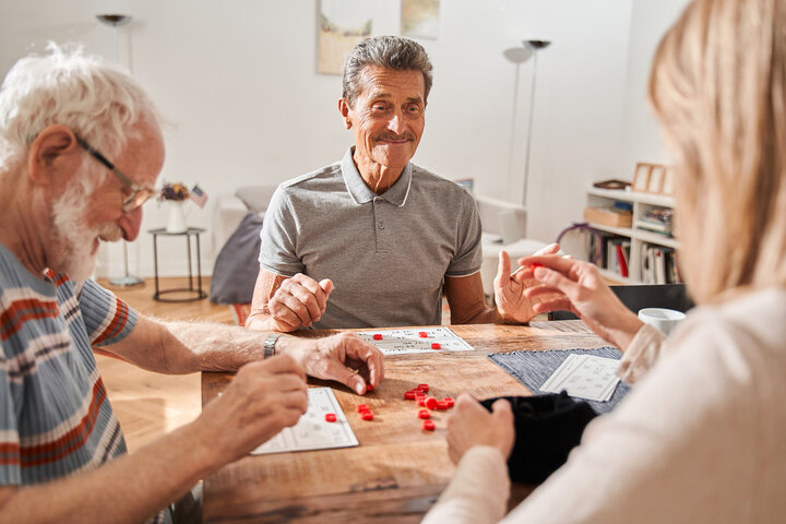 residents playing games